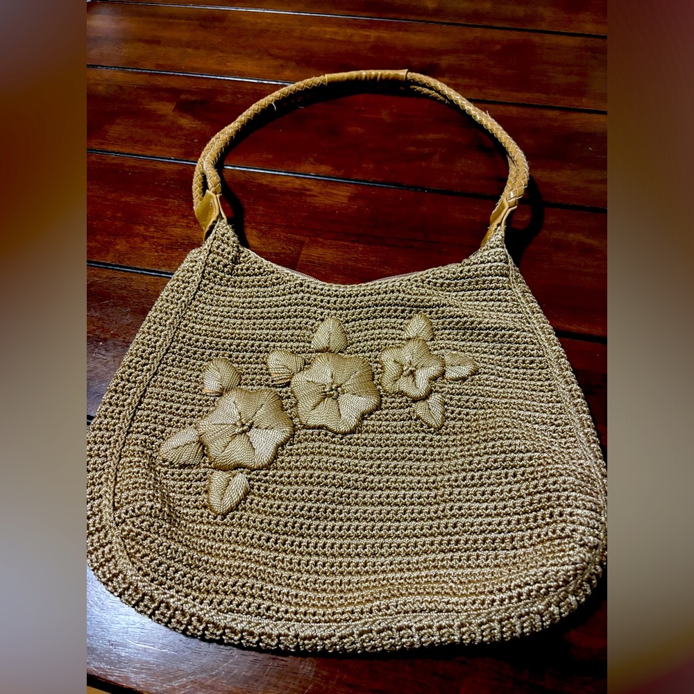 Dressbarn crocheted handbag